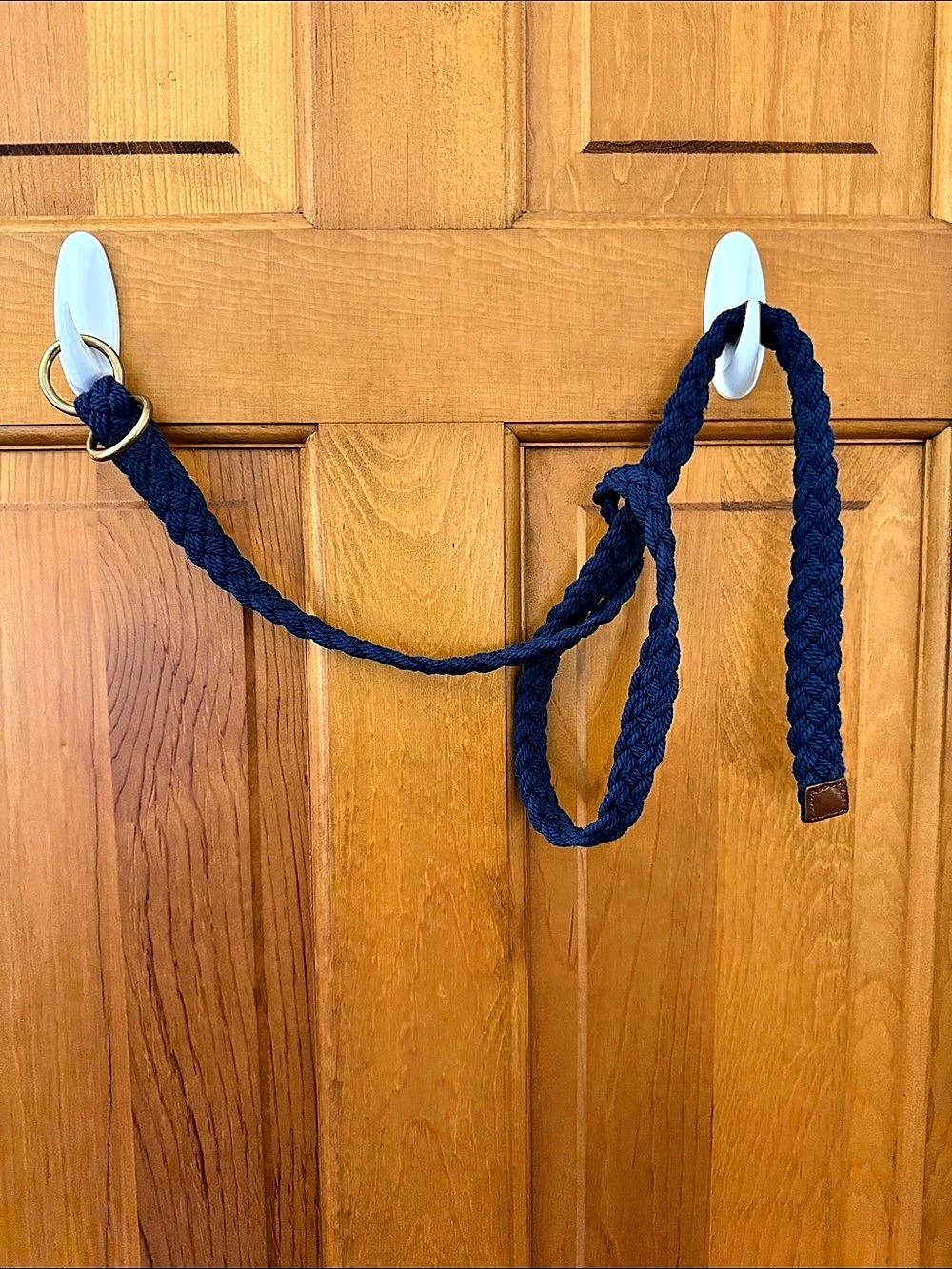 Braided Blue Belt